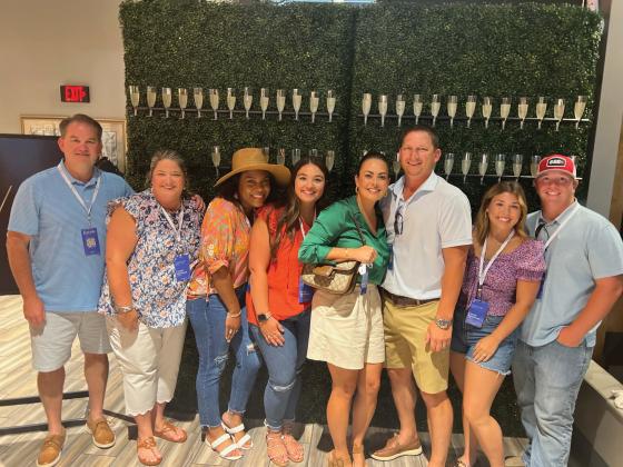 Darrell and Sarah Fisher, Mist Batiste, Karlee Ogden, Kim and B.J. Muschalek, Madeline and Brett Clark