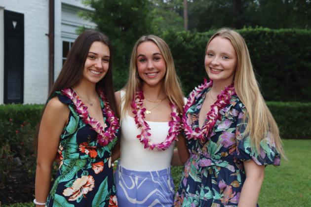 Lauren Lambert, Josie Broussard and Emma Kiker