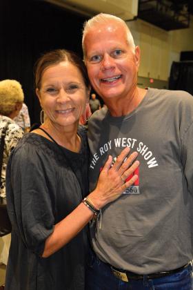 Trisha and Roy West