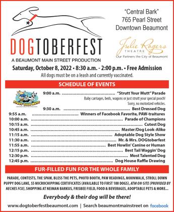 Dogtoberfest Schedule