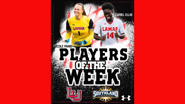Players of the week graphic