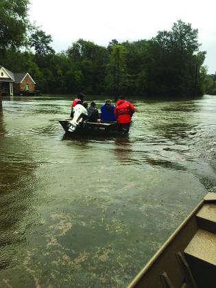 Flooding in Beaumont
