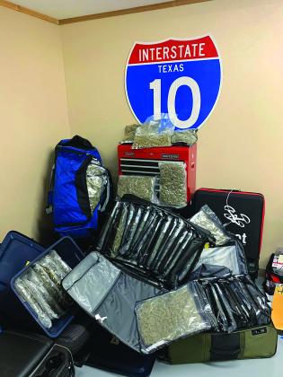 The marijuana stored in the Alfa Romeo vehicle
