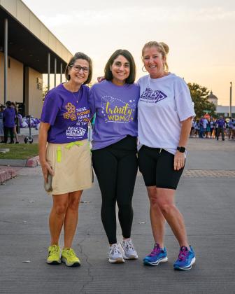 Connie Prewitt, Connie Hebert and Julie O'Malley