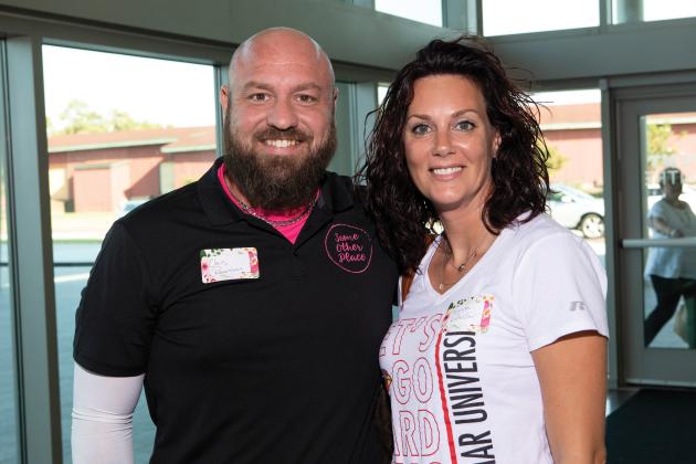 Chris Robertson and Teresa Duesler
