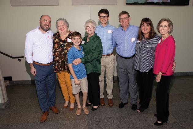 Todd Pearson, Penny Pearson, Daniel Savage, Paula O’Neal, Tate, Philip and Kelli Savage, Bettie Duff
