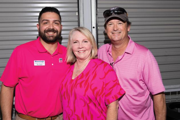 Tyler Thomas, Terri and Lee Potter