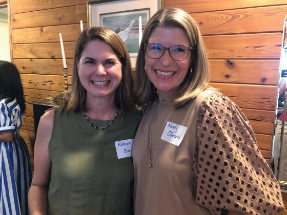 Rebecca Boone and Mandy Oliverio
