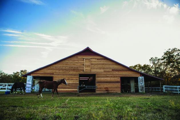 The barn pre-fire