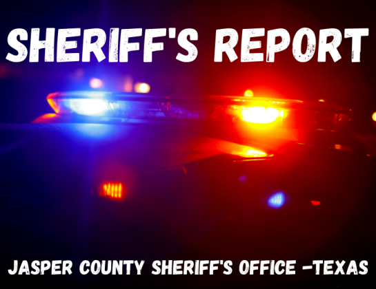 Jasper County Sheriff's Office report graphic