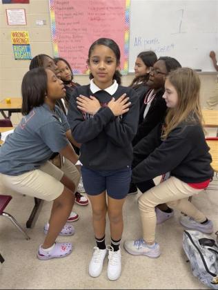 Marshall Middle School girls