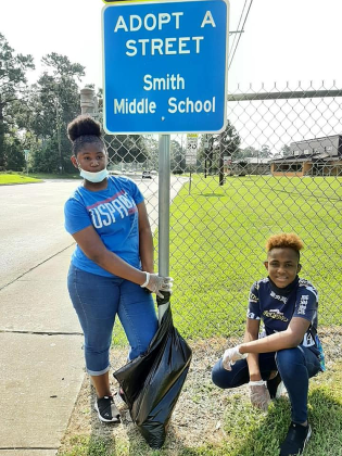 Smith Middle School students