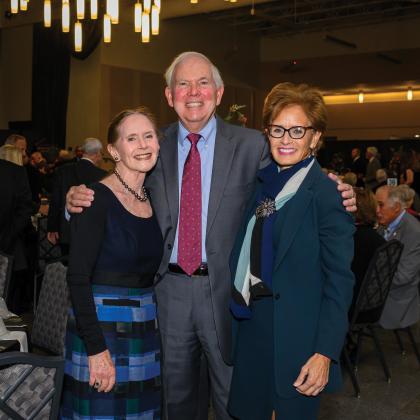 Patti and Floyd McSpadden, Norma Sampson
