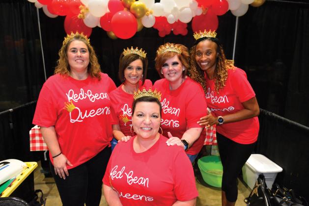 Carrie Morgan, Amanda Baldwin, Bambi McGinn, Belinda George and Holly Hebert