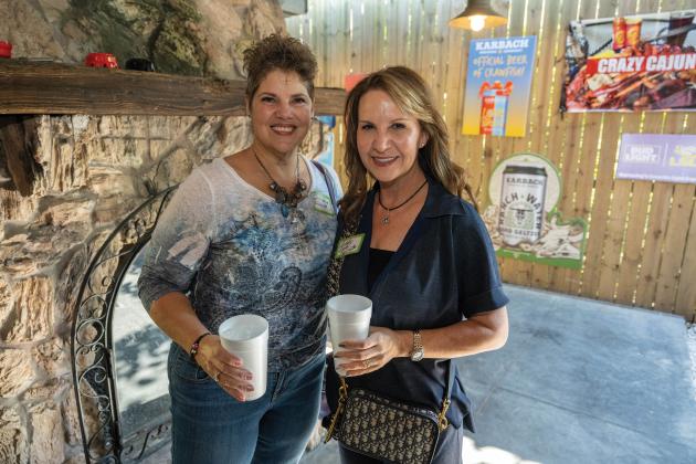 Chrissie Roberts and Michele Harrington