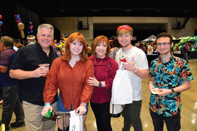 Thad, Remi, Janci and Jacob Kimball, Sam Rutland