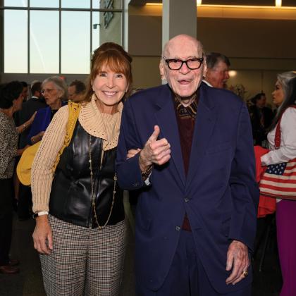 Melanie Leonard and Charlie Weinbaum