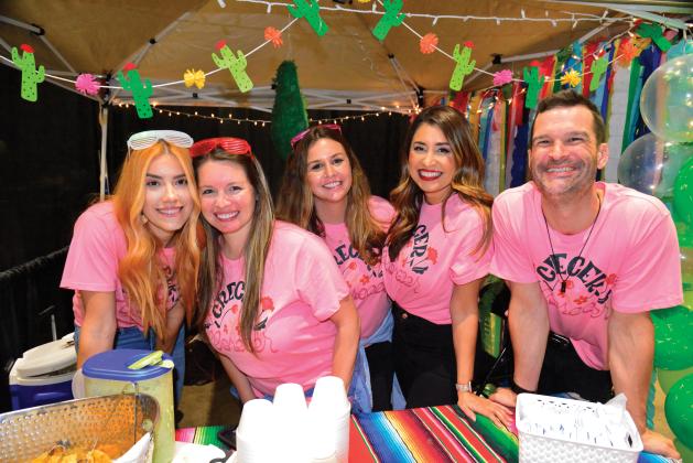Lauren Hallmark, Kayla Fisher, Melissa Dyson, Macy Villegas and Randy Olive