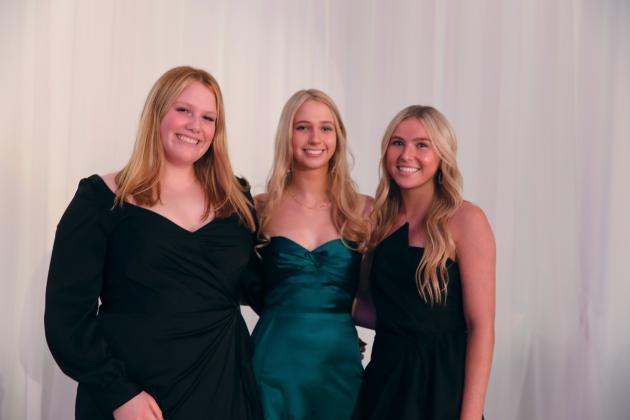 Hannah Henry, Elizabeth Sanford and Bella Duke