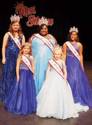 Fourth Annual Miss Silsbee Scholarship Pageant winners 