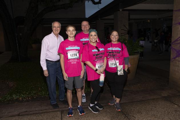 'Gift of Life Julie' Richardson Procter 5K Ribbon Run Monster Dash (Photo by Brandon Gouthier)