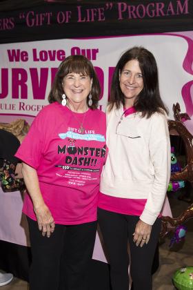 'Gift of Life Julie' Richardson Procter 5K Ribbon Run Monster Dash (Photo by Brandon Gouthier)