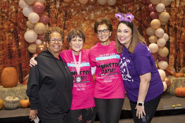 'Gift of Life Julie' Richardson Procter 5K Ribbon Run Monster Dash (Photo by Brandon Gouthier)