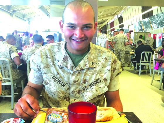A marine from Orange Texas
