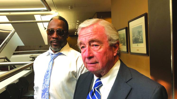 Calvin Walker and Dick DeGuerin 