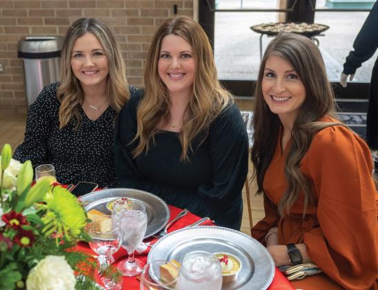 Darby Robichau, Abby Keene and Ashley Billot