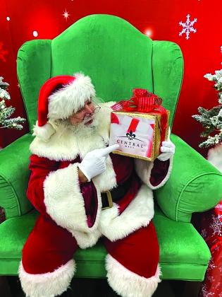 Santa at Central Mall