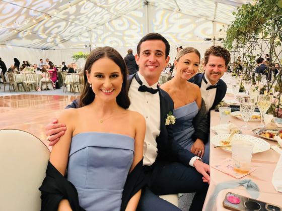Lucy and Michael Mullins, Lauren and Douglas Prewitt