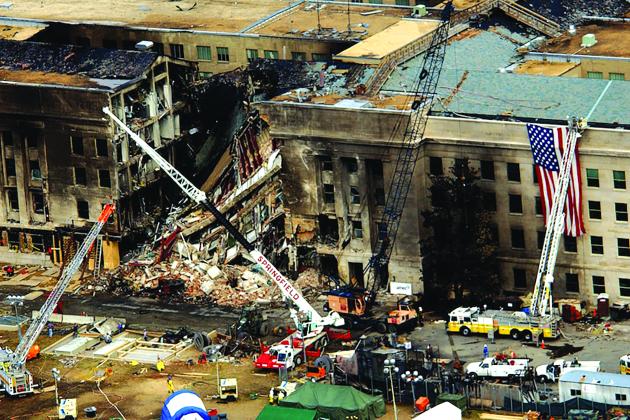 Featherston recalls being in D.C. when the Pentagon was attacked on 9/11