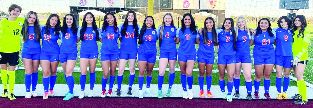 West Brook Lady Bruins' soccer team