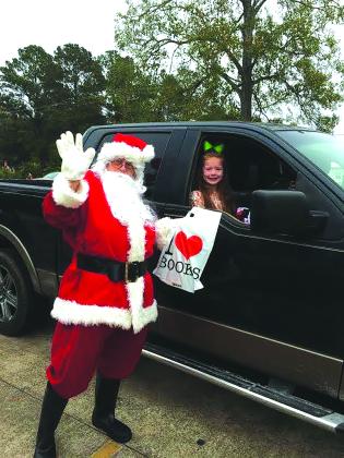 Drive by Santa