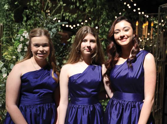 Olivia Barrington, Heidi Hales and Hannah Greenberg