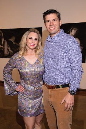 Lindsay and Baylor Wortham