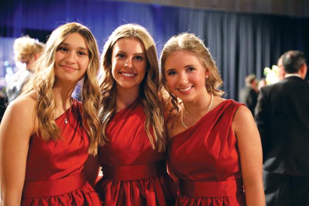 Remi Robison, Bree Latham and Ireland Oliphant