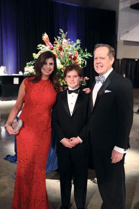 Ann, Harrison and Kyle Hayes