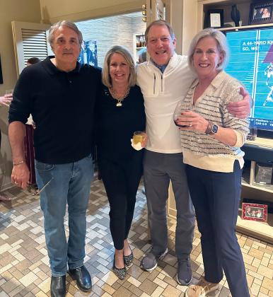 Gerald Farha, Vivian Todd, Mike and Christy Persia