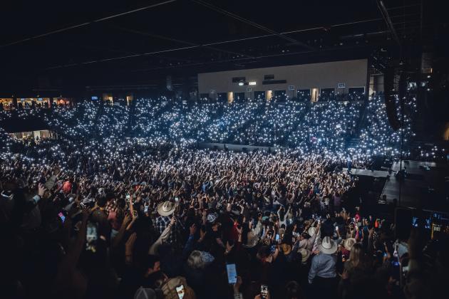 A crowd of nearly 10,000 filled Ford Arena for Cody Johnson.