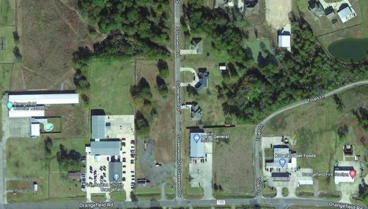 Orangefield standoff site