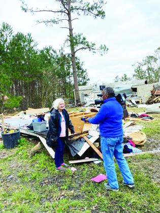The touchdown of one or more tornadoes has caused widespread damage to Orange County.