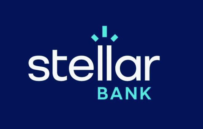 Stellar Bank's new logo.