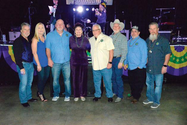 Jimmy and Donna Quebodeax, Kurt Gillespie, Esther Benoit, Emmett Hollier, Robert Callaway, Bubba Thibodeaux and Darren Bertrand