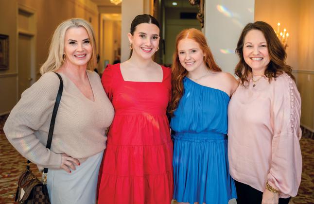 Lisa and Emorie Callas, CherylAnn and Robin Cansler