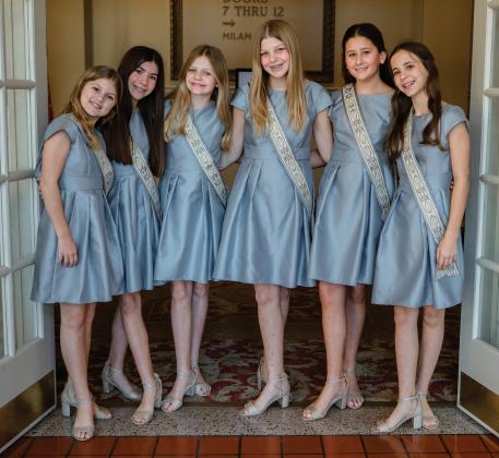 Madeline Mathews, Tenley Jaynes, Neal Maloney, Mali Neff, Anna Pope and Alex Mazzola