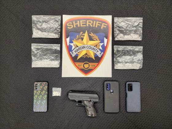 Drugs and firearm seized by investigators