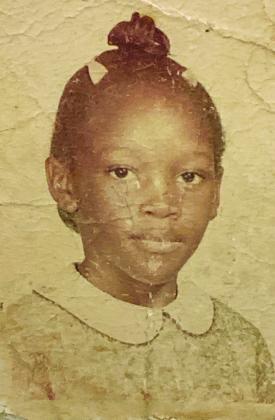 Dr. Gwendoyln Lavalais as a young girl