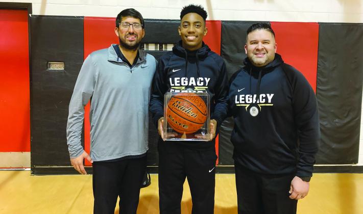 From left to right, Jeromie Grammer, RJ Jackson and Johnny Collazo.
